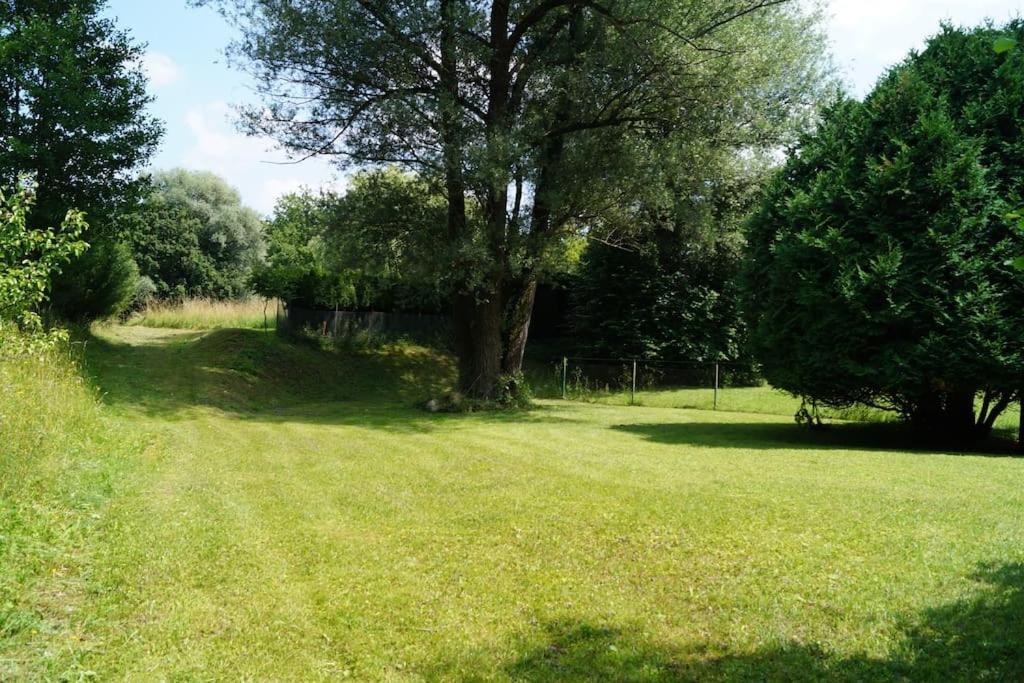 Idylisches Cottage Mit Reh Worthsee Extérieur photo