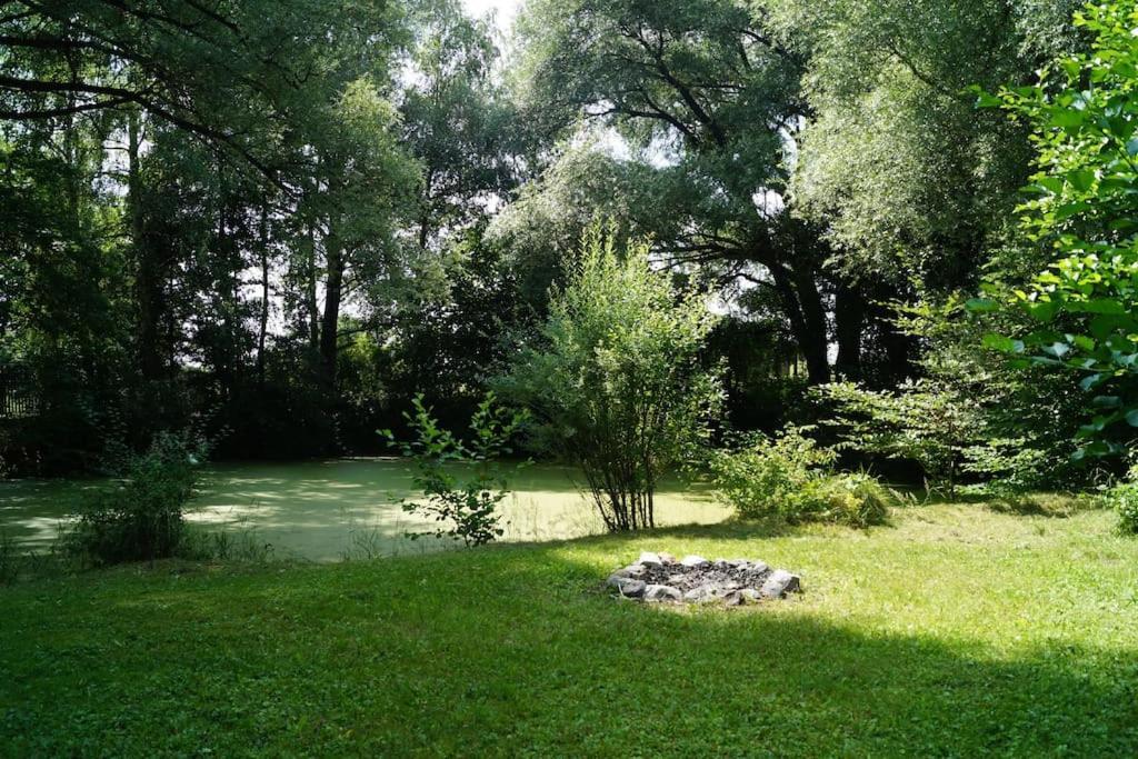 Idylisches Cottage Mit Reh Worthsee Extérieur photo