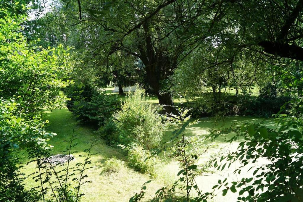 Idylisches Cottage Mit Reh Worthsee Extérieur photo