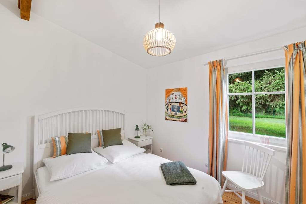 Idylisches Cottage Mit Reh Worthsee Extérieur photo