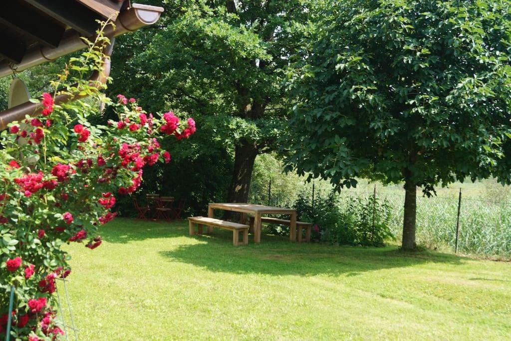Idylisches Cottage Mit Reh Worthsee Extérieur photo